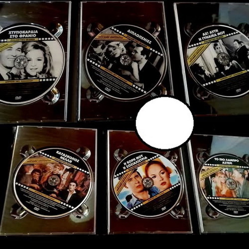 Aliki Vougiouklaki 6 DVD Collectible Set like new, comedy