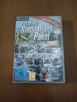 Das große Simulations-Paket PC game used, complete