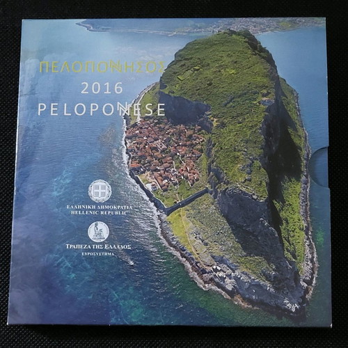 Blister 2016 Tourism Peloponnese uncirculated, BU