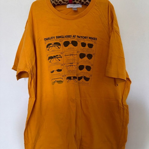 Von Dutch blouse yellow like new XL
