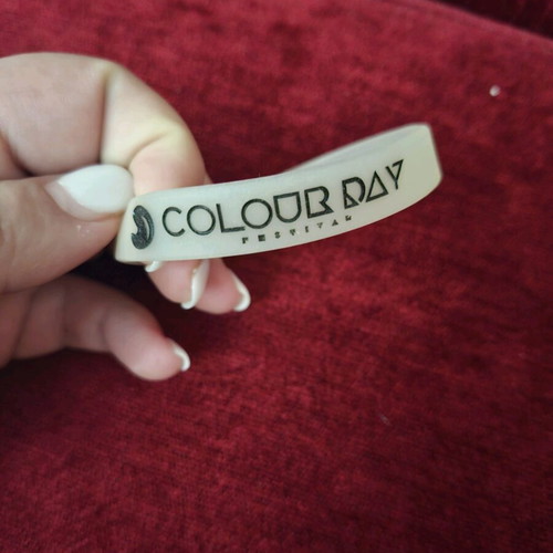 Colorday Festival rubber bracelet like new