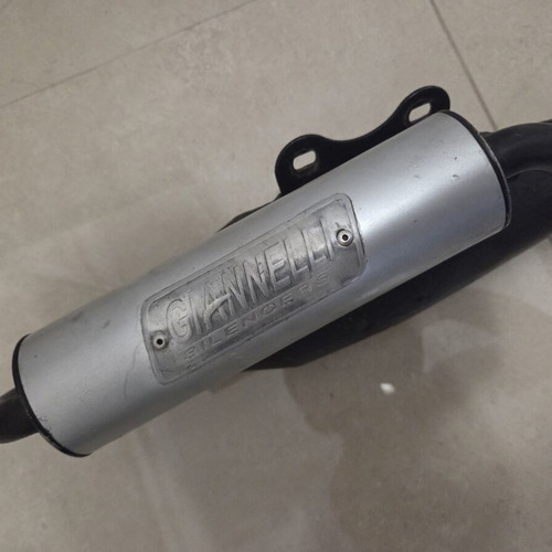 Giannelli Next Exhaust for 50, 72, 80 cc two-stroke, like new