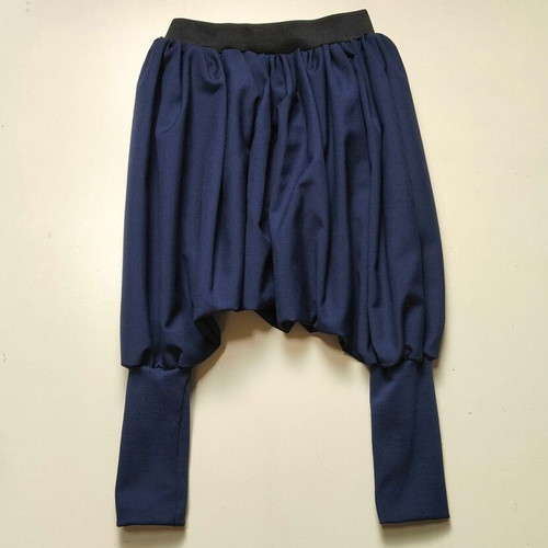 Children's traditional woolen vraka 6 years old dark blue new
