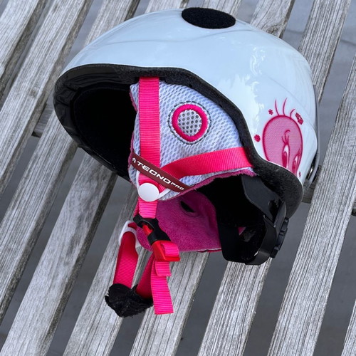 Techno Pro ski & snowboard helmet for girls white like new