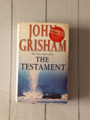 The Testament by John Grisham, English paperback book