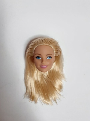 Barbie doll head for ooak rebody, used, very good condition