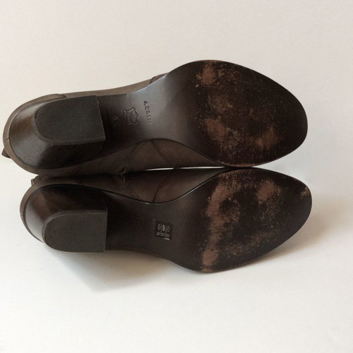 AERIN brown suede ankle boots used, size 39.5