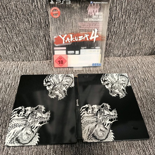 Yakuza 4 Kudo Steelbook edition PS3 used, good condition