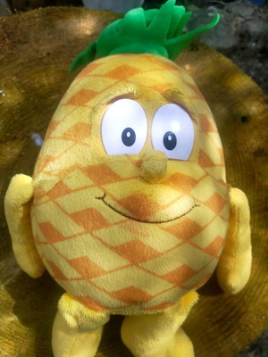 Toy used, yellow and soft