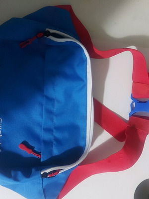 Swatch waist bag like new, blue and red