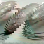 Απλίκες για ταβάνι φωτιστικά πλαστικά, ένα μαύρο και ένα λευκό, τιμή και για τα δύο μαζί