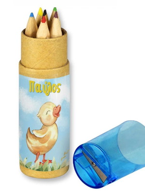 Duck Colored Pencils Set of 10 New with Personalized Name