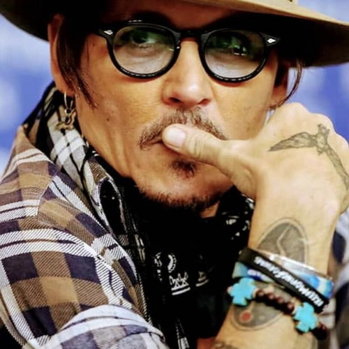 Authentic Johnny Depp collection bracelet like new
