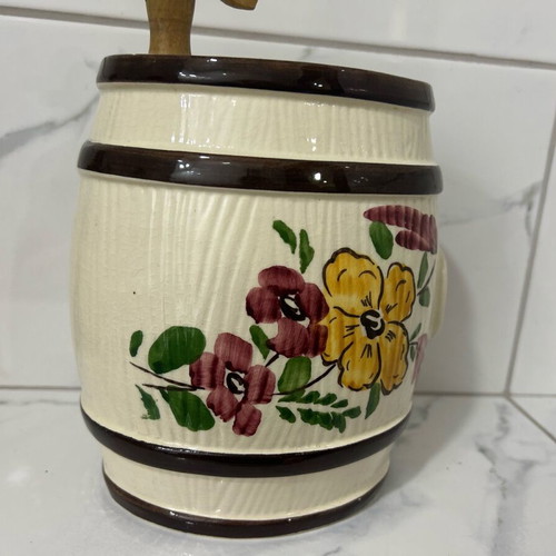 Porcelain whiskey barrel Germany retro like new