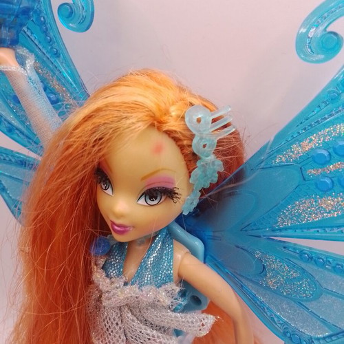Winx Club Bloom Pixie Flight Enchantix Doll like new, Mattel 2007