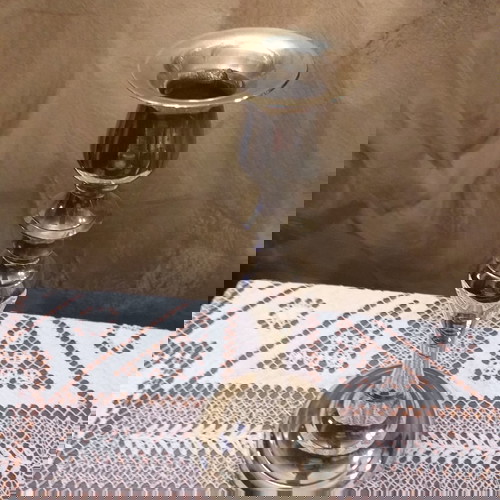 μπρούτζινο κηροπήγιο παλιό