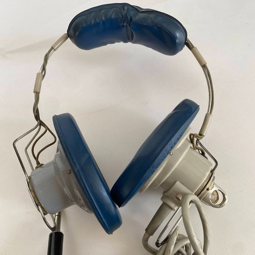 Aircraft Airlite Air5200 headphones used, vintage aviation headset