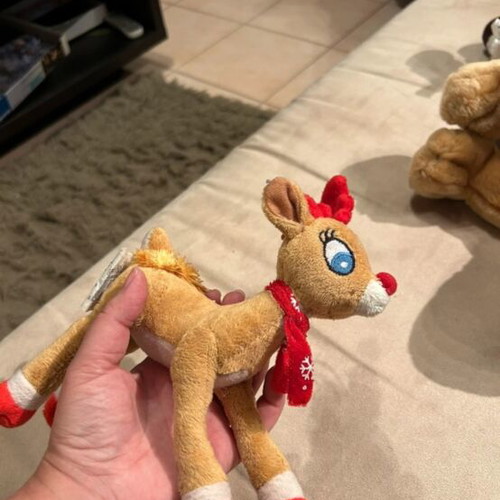Christmas plush toys like new, set of 3