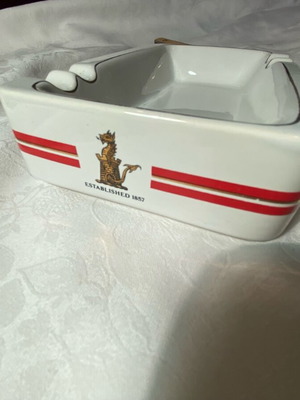 Whiskey promotional collectible ashtray like new