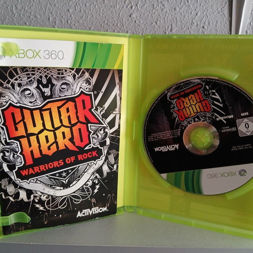 Guitar Hero Warriors of Rock Xbox 360 game