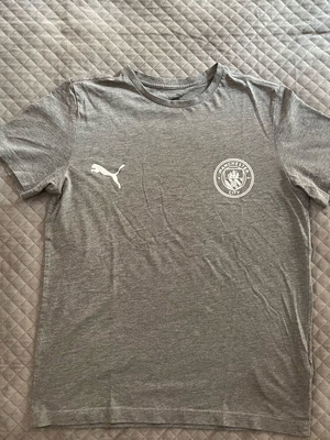 Puma Manchester City Kids T-shirt Size L Like New, Grey