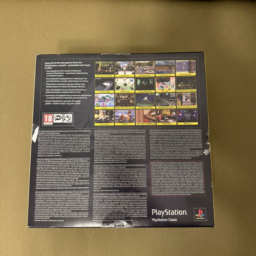 PlayStation 1 Mini sealed in box, like new