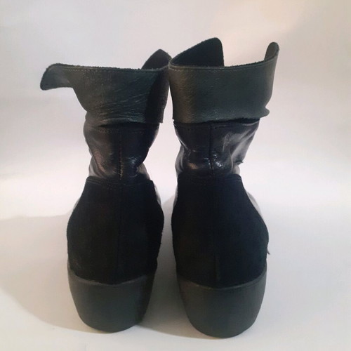 Patricia Miller leather ankle boots used, black, size 38