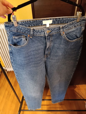 H&M high-waist jeans new, blue, size XXXL