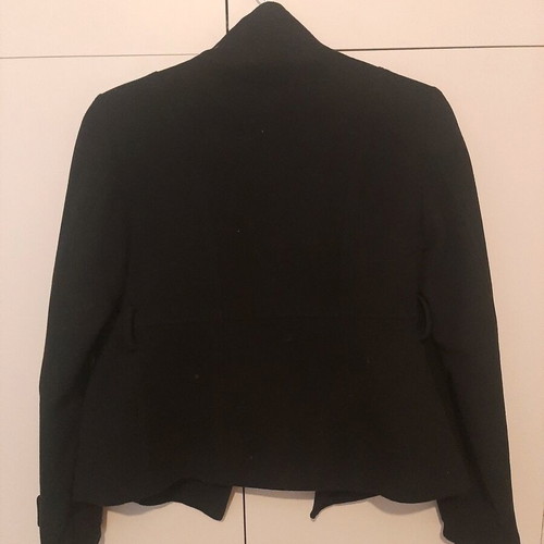 Women's black jacket like new, double-breasted, size L