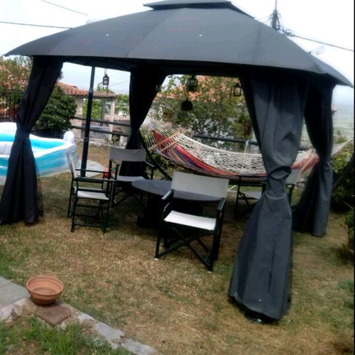 Gazebo new with mesh and waterproof fabric 3×4