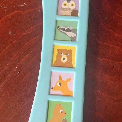 Musical toy used with animal sounds