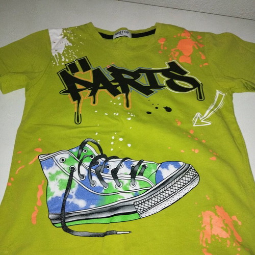 T-shirts used for 8-9 years old, pack all together