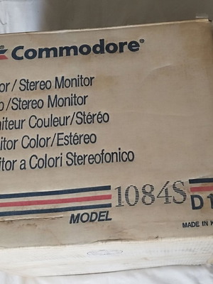 Commodore 1084S οθόνη μεταχειρισμένη για ανταλλακτικά ή επισκευή