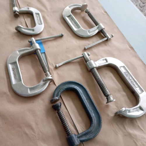 Stainless steel clamps new for carpenters and blacksmiths rustproof