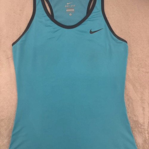 Nike sports tank tops, pack of 2, small sizes, pink and turquoise