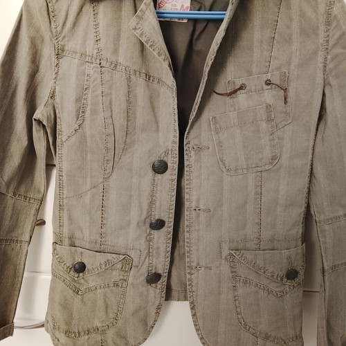 Attrattivo women's jacket used, khaki, medium size