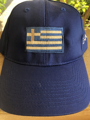 Cotton jockey hat 100% new, blue, collectible