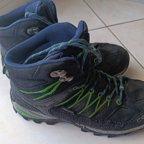 CMP hiking boots size 42 used, blue
