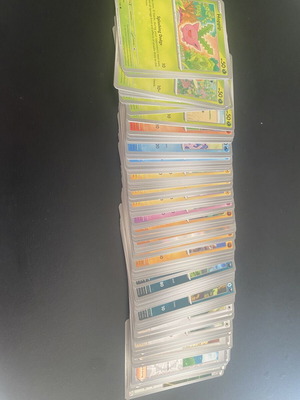 Pokemon cards set Paldea Evolved, 89 single cards like new