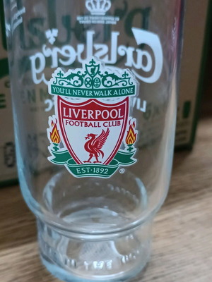 Ποτήρια μπύρας Carlsberg Liverpool πακέτο 6 τεμαχίων