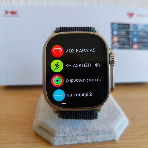 Smartwatch HK11 ULTRA 3 with AMOLED screen and 2 straps