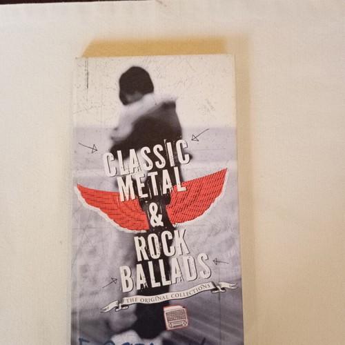 Classic Metal and Rock Ballads Quadruple CD like new