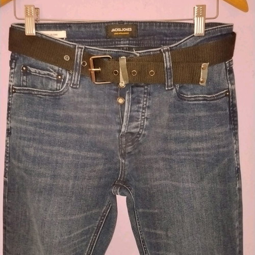 Jack n Jones men's pants slim fit like new, dark blue