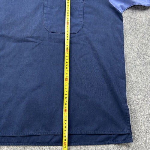 Dickies Scrub Top used, XL, navy blue workwear