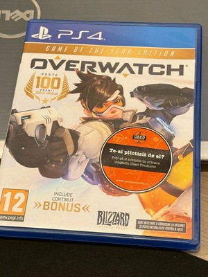 Overwatch PS4 game used, Game of the Year Edition