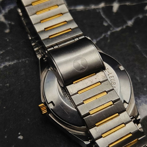 Favre-Leuba Geneve Day-Date Automatic watch used, vintage 1980s