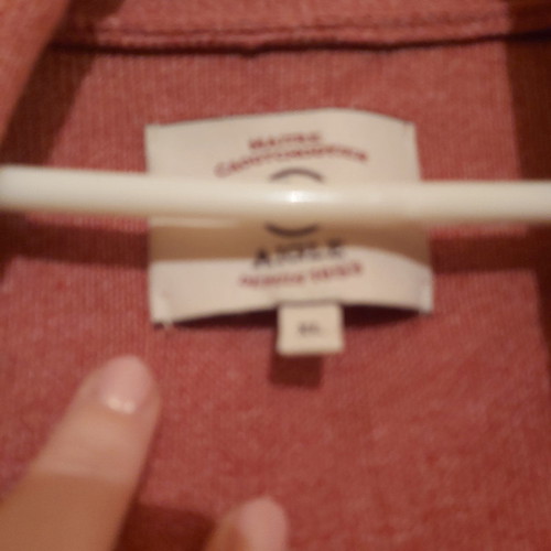 Aigle jacket XL used in peach color
