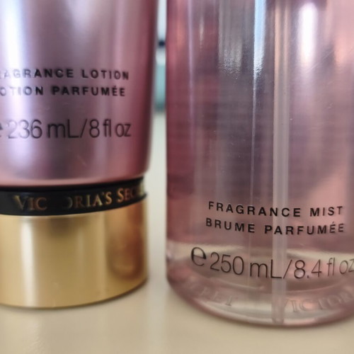 Victoria's Secret Velvet Petals body mist and lotion set