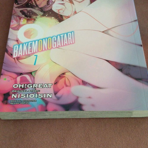 Bakemonogatari manga volume 7 new, English
