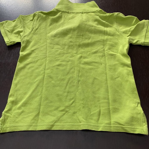 U.S. Polo Assn. green polo shirt for kids 7 years